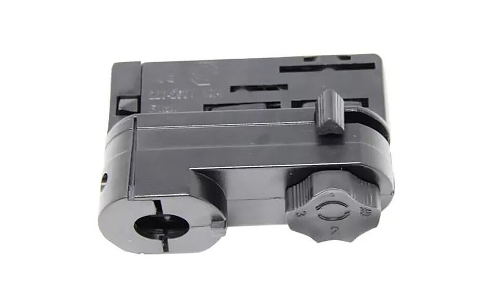 HLW LED Spanningsrail Connector Hanglamp - Zwarte Vloerlamp met LED lamp, 3 Fase