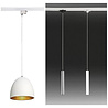 HLW LED Power Rail Connector Pendant Lamp - Black Floor Lamp with LED bulb, 3 Phase HLW LED Power Rail Connector Pendant Lamp - Black Floor Lamp with LED bulb, 3 Phase