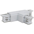 Power rail connector right white - 3-phase for LED lamp & white floor lamp