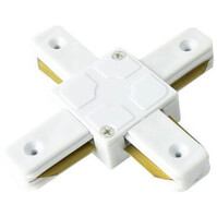 Power rail connector White - LED lamp & white floor lamp