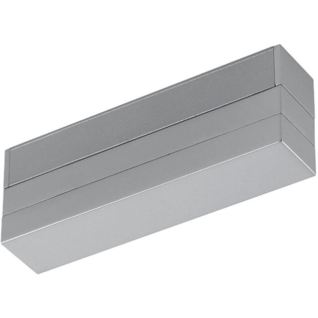 Spanningsrail Voedingsconnector Mat Titaan voor LED lamp Binnenverlichting