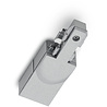 titaan kleurige spanningsrail voedingsconnector voor LED verlichting geschikt voor 230V en 600W per fase