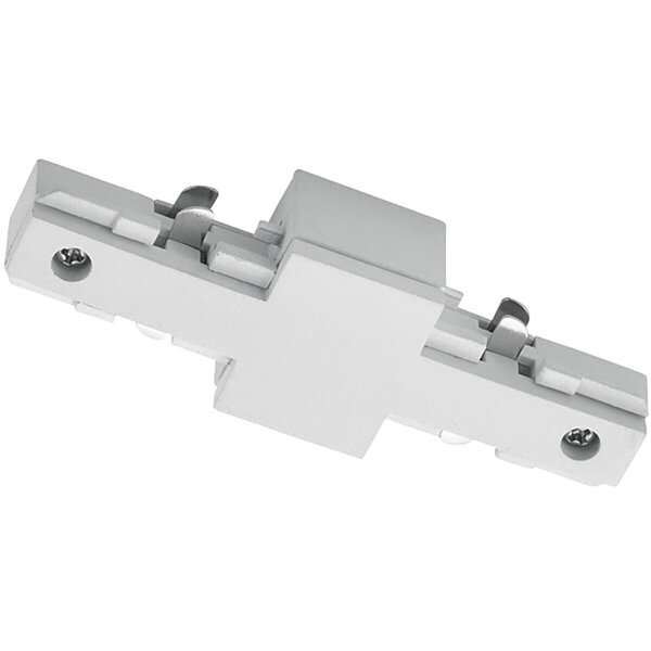 HLW LED Mat Witte Spanningsrail Doorverbinder - Trion Dual Rechte Connector 2 Fase HLW LED Mat Witte Spanningsrail Doorverbinder - Trion Dual Rechte Connector 2 Fase