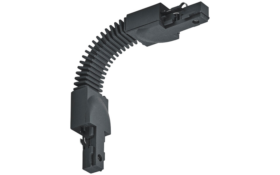 HLW LED Power Rail Connector Matte Black - Flexible Connector for LED Lamp & Black Floor Lamp HLW LED Power Rail Connector Matte Black - Flexible Connector for LED Lamp & Black Floor Lamp