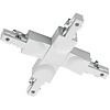 Trion Dual X Cross Power Rail Connector Matte White Trion Dual X Cross Power Rail Connector Matte White