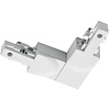 Power Rail Connector Trion Dual - Matte White, 2-Phase, Ground