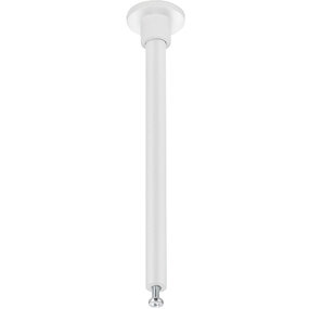 Spanningsrail Ophangset Mat Wit - 2 Stuks - 12cm Aluminium Spanningsrail Ophangset Mat Wit - 2 Stuks - 12cm Aluminium