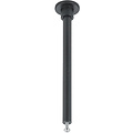 Double Power Rail Mounting Set - Matte Black Aluminum - Perfect for LED Lamp & Black Floor Lamp