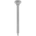 Spanningsrail Ophangset 12cm Mat Titaan - 2 Stuks, ideaal voor LED lampen