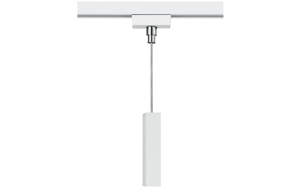 HLW LED Trion Dual Spanningsrail Connector - Witte Vloerlamp & LED lamp adapter voor 2-fase rails HLW LED Trion Dual Spanningsrail Connector - Witte Vloerlamp & LED lamp adapter voor 2-fase rails