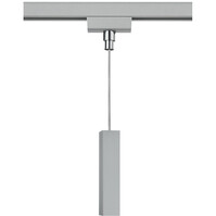 Power Rail Connector Pendant Lamp - LED Lamp Matte Titanium