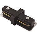 Spanningsrail Doorverbinder Recht Zwart - Perfect voor LED lamp & Zwarte Vloerlamp