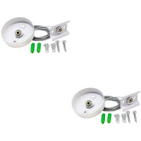 Spanningsrail Ophangset 2 Pack Wit - Voor LED Lamp & Vloerlamp