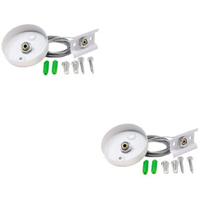 Spanningsrail Ophangset 2 Pack Wit - Voor LED Lamp & Vloerlamp Spanningsrail Ophangset 2 Pack Wit - Voor LED Lamp & Vloerlamp