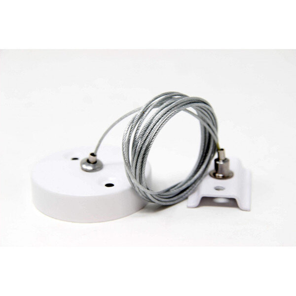 HLW LED Spanningsrail Ophangset 2 Pack Wit - Ideaal voor LED Lamp en Witte Vloerlamp HLW LED Spanningsrail Ophangset 2 Pack Wit - Ideaal voor LED Lamp en Witte Vloerlamp