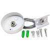 Power Rail Mounting Set White 1 Meter for LED Lamp & Floor Lamp