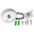 Power Rail Mounting Set 1 Meter White – Ideal for LED Lamp & White Floor Lamp