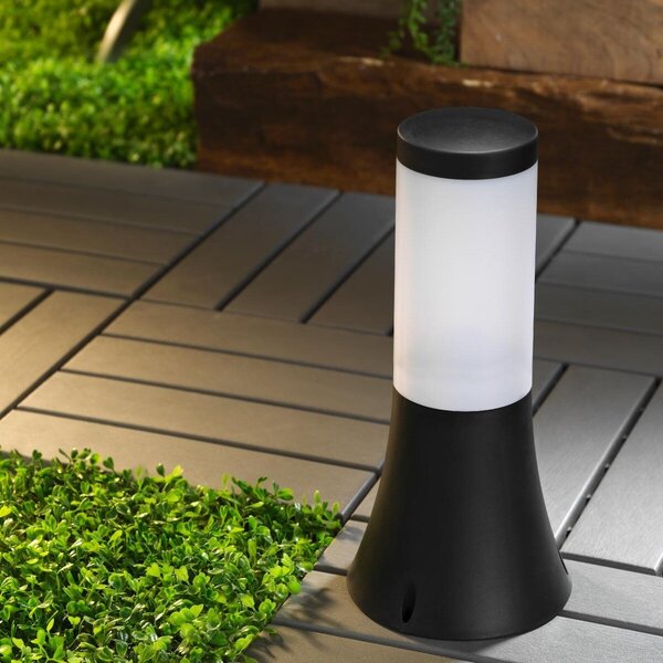 HLW LED Staande Buitenlamp Orkidera 1 - Zwarte Vloerlamp met LED & IP44 HLW LED Staande Buitenlamp Orkidera 1 - Zwarte Vloerlamp met LED & IP44