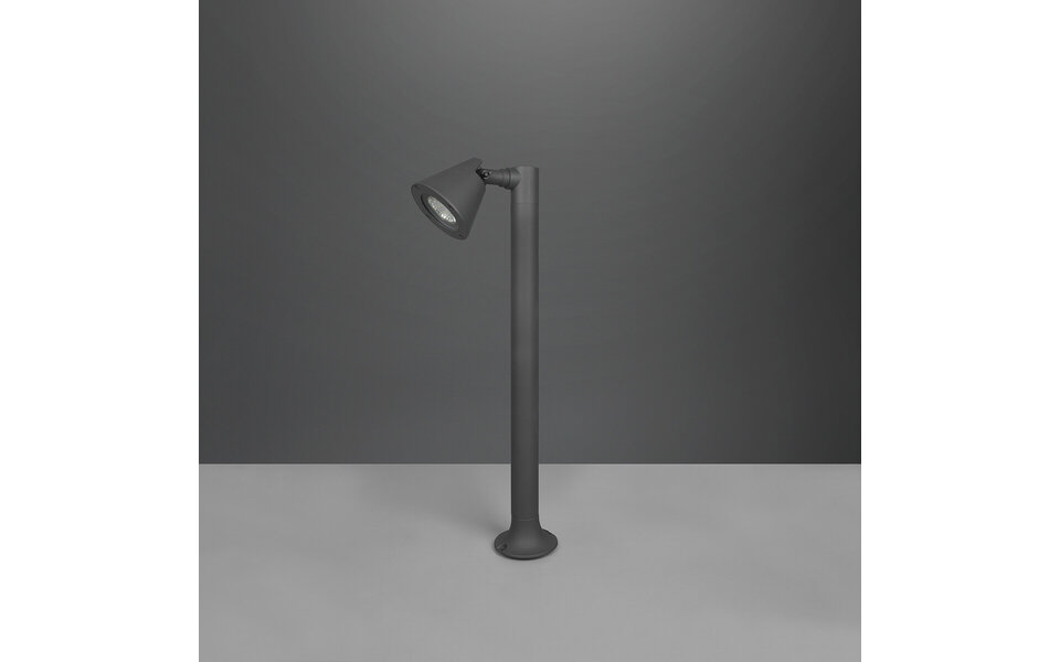 HLW LED LED Tuinverlichting - Staande Buitenlamp - Trion Kavani - GU10 Fitting - Rond - Mat Antraciet - Aluminium | HLW LED LED Tuinverlichting - Staande Buitenlamp - Trion Kavani - GU10 Fitting - Rond - Mat Antraciet - Aluminium |