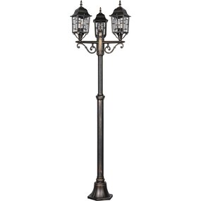 LED Vloerlamp Brons Trion Torno - 3 Lichtpunten, E27 Fitting LED Vloerlamp Brons Trion Torno - 3 Lichtpunten, E27 Fitting