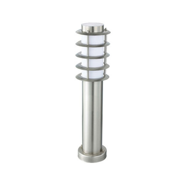 LED Tuinverlichting - Buitenlamp - Nalid 3 - Staand - RVS - E27 - Rond Buitenverlichting