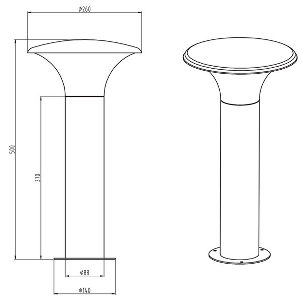 HLW LED LED Vloerlamp 5W met IP44 Waterdichte Buiten Wandlamp - Stijlvolle Tuin Wandlamp HLW LED LED Vloerlamp 5W met IP44 Waterdichte Buiten Wandlamp - Stijlvolle Tuin Wandlamp