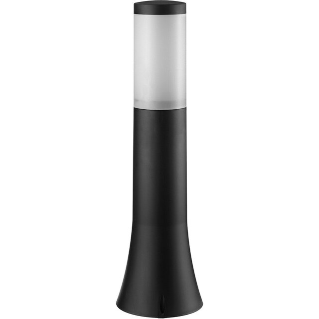 Staande Buitenlamp - Sokkellamp - Orkidera 2 - E27 Fitting - Rond - Zwart | Buitenverlichting