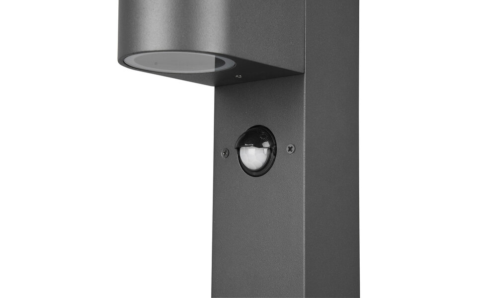 HLW LED LED Tuinverlichting met Bewegingssensor - Vloerlamp - Trion Royina XL - Staand - GU10 Fitting - Spatwaterdicht IP44 - Rond - Mat Antraciet - Aluminium HLW LED LED Tuinverlichting met Bewegingssensor - Vloerlamp - Trion Royina XL - Staand - GU10 Fitting - Spatwaterdicht IP44 - Rond - Mat Antraciet - Aluminium