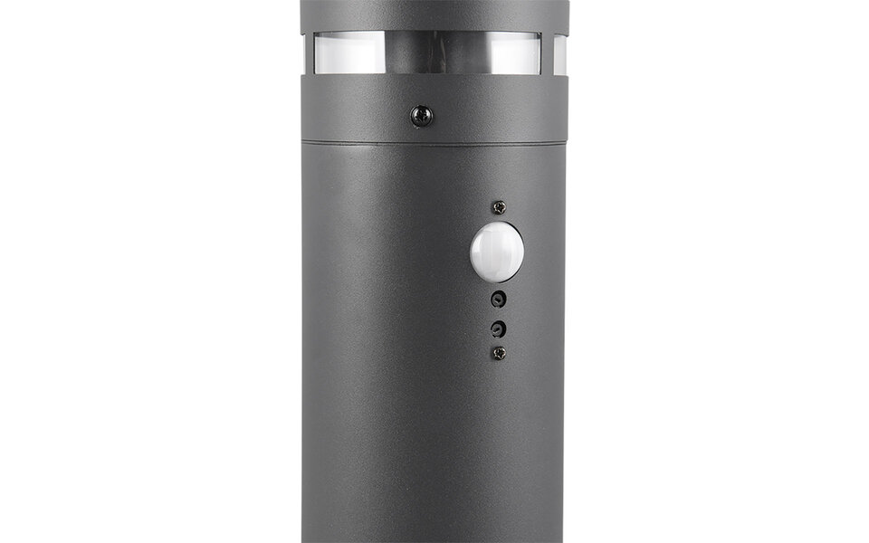 HLW LED LED Floor Lamp with Sensor - Trion Paulo XL Metal Outdoor Lamp with Motion Sensor HLW LED LED Floor Lamp with Sensor - Trion Paulo XL Metal Outdoor Lamp with Motion Sensor