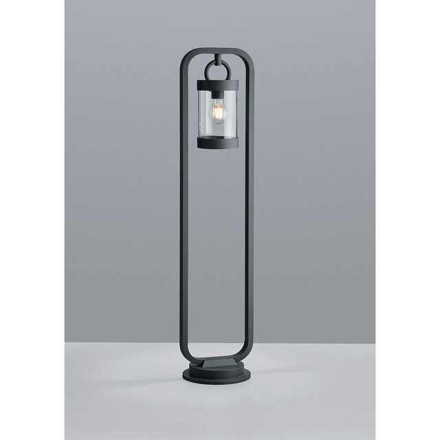 HLW LED LED Tuinverlichting met Dag en Nacht Sensor- Staand - Buitenlamp - Trion Semby XL - E27 Fitting - Spatwaterdicht IP44 - Mat Antraciet - Aluminium HLW LED LED Tuinverlichting met Dag en Nacht Sensor- Staand - Buitenlamp - Trion Semby XL - E27 Fitting - Spatwaterdicht IP44 - Mat Antraciet - Aluminium