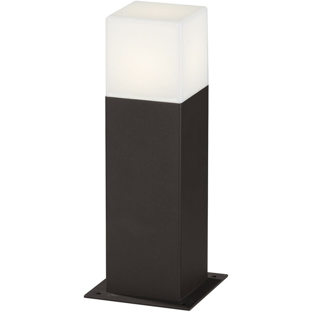 LED Tuinverlichting - Staand Buitenlamp - Trion Hudsy - 3.5W - Warm Wit 3000K - Spatwaterdicht IP44 - Mat Antraciet - Aluminium Buitenverlichting