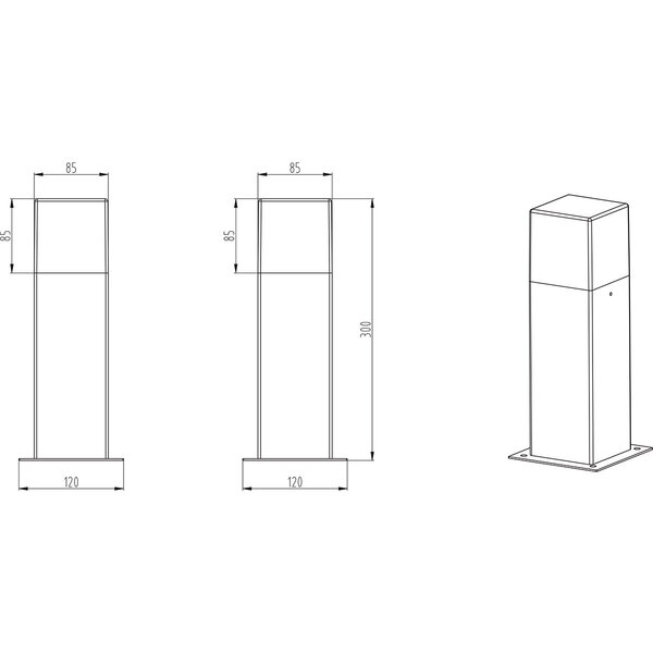 HLW LED LED Vloerlamp & Tuin Wandlamp - Waterdicht, Warm Wit 2700K-3000K, 5W LED HLW LED LED Vloerlamp & Tuin Wandlamp - Waterdicht, Warm Wit 2700K-3000K, 5W LED