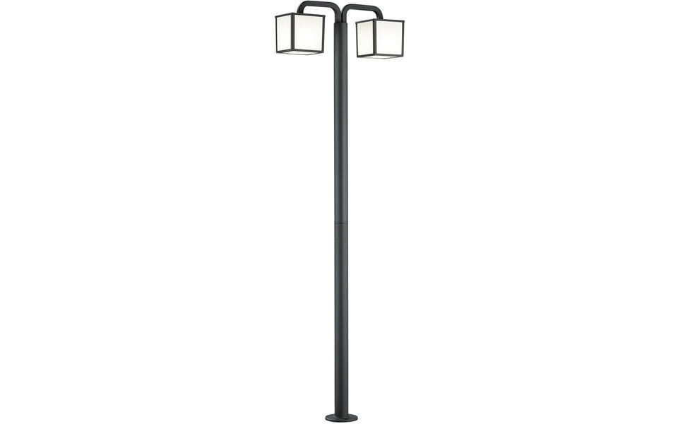 HLW LED LED Outdoor Floor Lamp - Waterproof White Garden Wall Lamp 10W Warm White 2700K–3000K