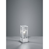 staande matgrijze aluminium buitenlamp met e27 fitting en maximaal 60 watt vermogen staande matgrijze aluminium buitenlamp met e27 fitting en maximaal 60 watt vermogen