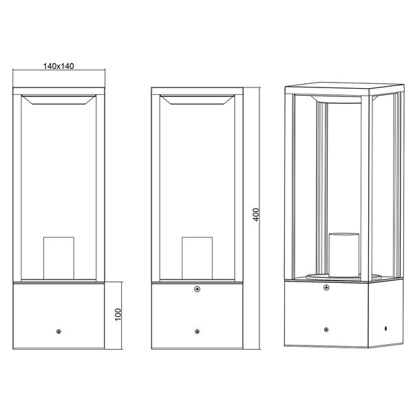 HLW LED LED Tuinverlichting Trion Garinola - Staande Buitenlamp & Tuin Wandlamp HLW LED LED Tuinverlichting Trion Garinola - Staande Buitenlamp & Tuin Wandlamp