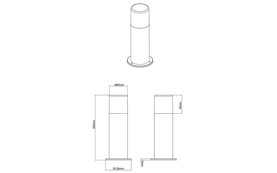 HLW LED LED Tuinverlichting - Staand Buitenlamp - Trion Hosina - E27 Fitting - Spatwaterdicht IP44 - Roestkleur - Aluminium HLW LED LED Tuinverlichting - Staand Buitenlamp - Trion Hosina - E27 Fitting - Spatwaterdicht IP44 - Roestkleur - Aluminium