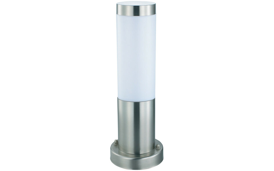 HLW LED LED Tuinverlichting - Staande Buitenlamp - Laurea 3 - E27 Fitting - Rond - RVS - Philips - CorePro Lustre 827 P45 FR - 5.5W - Warm Wit 2700K HLW LED LED Tuinverlichting - Staande Buitenlamp - Laurea 3 - E27 Fitting - Rond - RVS - Philips - CorePro Lustre 827 P45 FR - 5.5W - Warm Wit 2700K