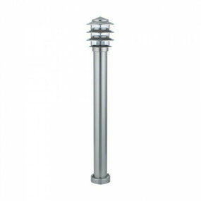 LED Vloerlamp Buiten - Witte Tuin Wandlamp 8W Warm Wit LED Vloerlamp Buiten - Witte Tuin Wandlamp 8W Warm Wit