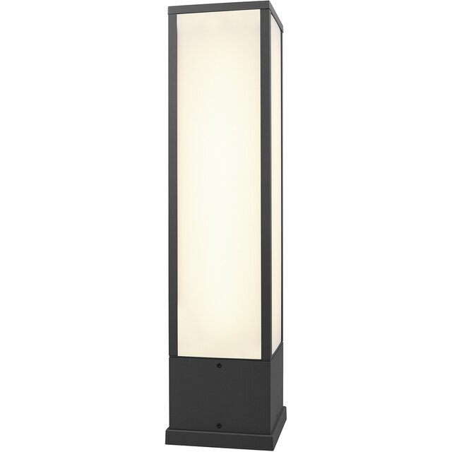 HLW LED LED Floor Lamp Outdoor Matt Anthracite - 15W Warm White 2700K–3000K, Adjustable Beam Angle