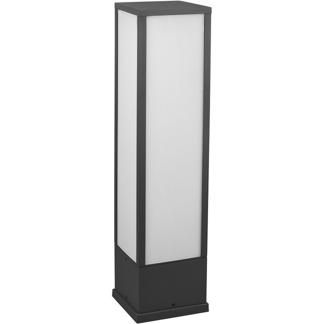 HLW LED LED Floor Lamp Outdoor Matt Anthracite - 15W Warm White 2700K–3000K, Adjustable Beam Angle