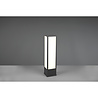HLW LED LED Tuinverlichting - Staande Buitenlamp - Trion Ficco - 15W - Warm Wit 3000K - Rechthoek - Mat Antraciet - Aluminium |
