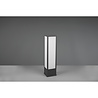HLW LED LED Tuinverlichting - Staande Buitenlamp - Trion Ficco - 15W - Warm Wit 3000K - Rechthoek - Mat Antraciet - Aluminium |