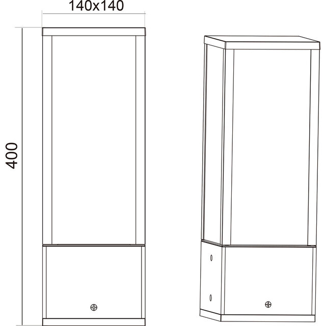 HLW LED LED Tuinverlichting - Staande Buitenlamp - Trion Garinola - E27 Fitting - Rechthoek - Houtkleur - Natuur Hout |