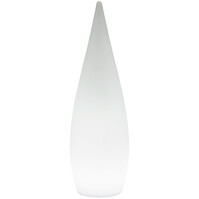 LED Tuinverlichting - Vloerlamp - Trion Palina - 3W - Warm Wit 3000K - RGBW - Dimbaar - Ovaal - Mat Wit - Kunststof LED Tuinverlichting - Vloerlamp - Trion Palina - 3W - Warm Wit 3000K - RGBW - Dimbaar - Ovaal - Mat Wit - Kunststof