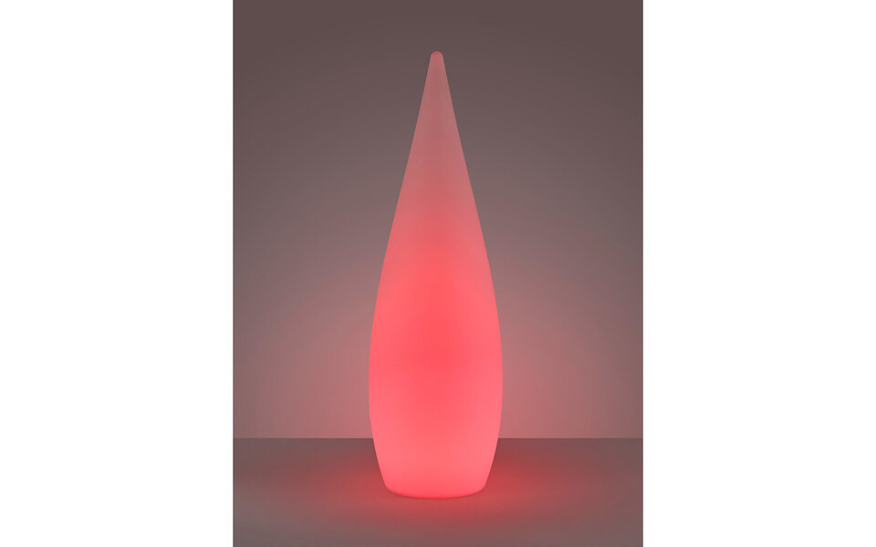 HLW LED LED Floor Lamp Trion Palina - Dimmable, RGB Floor Lamp with Fabric Shade and Warm White 2700K–3000K HLW LED LED Floor Lamp Trion Palina - Dimmable, RGB Floor Lamp with Fabric Shade and Warm White 2700K–3000K