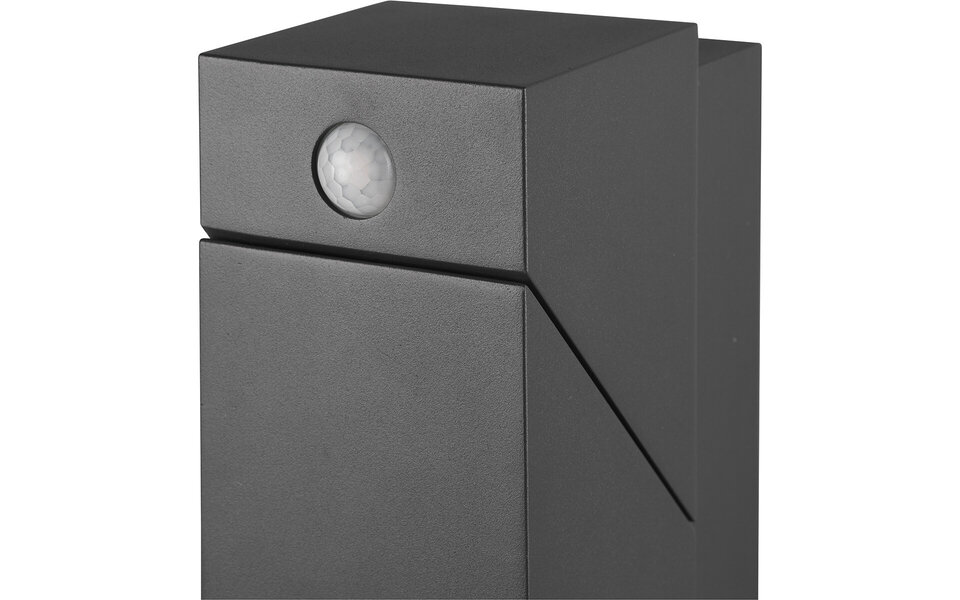 HLW LED LED Tuinverlichting met Bewegingssensor - Staande Buitenlamp - Trion Avirma - 7W - Warm Wit 3000K - Rechthoek - Mat Antraciet - Aluminium - 100cm HLW LED LED Tuinverlichting met Bewegingssensor - Staande Buitenlamp - Trion Avirma - 7W - Warm Wit 3000K - Rechthoek - Mat Antraciet - Aluminium - 100cm