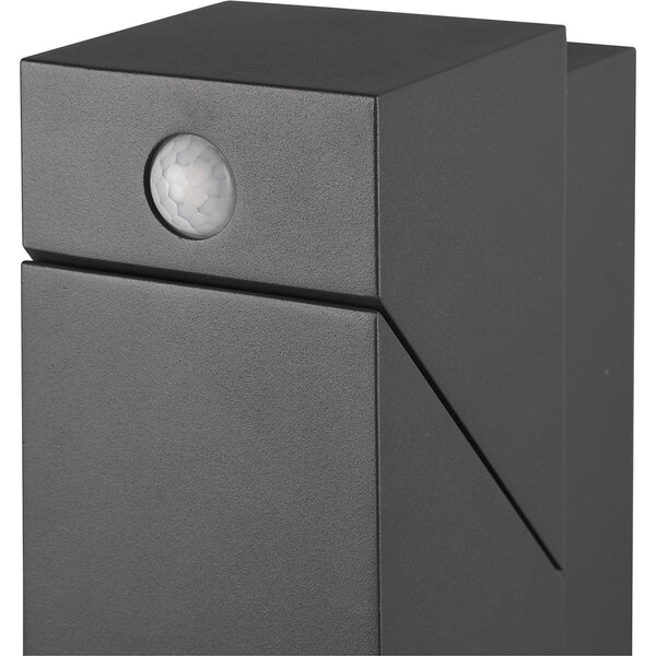 HLW LED LED Vloerlamp & Buiten Wandlamp met Sensor - Warm Wit 7W LED, Beam Angle Verstelbaar HLW LED LED Vloerlamp & Buiten Wandlamp met Sensor - Warm Wit 7W LED, Beam Angle Verstelbaar