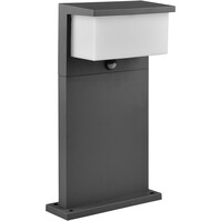 LED Outdoor Floor Lamp with Motion Sensor - Warm White 13W