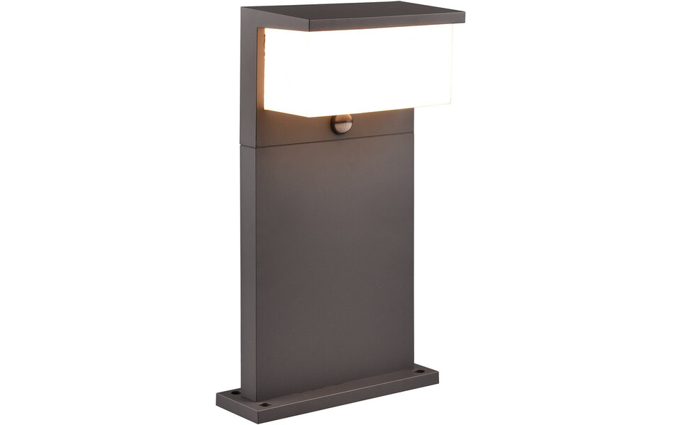 HLW LED LED Floor Lamp & Outdoor Wall Lamp with Sensor, Warm White 2700K–3000K, 13W, Adjustable Beam Angle