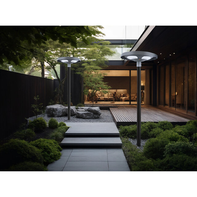 HLW LED LED Garden Wall Lamp Rinzu Drion - Dimmable, Waterproof IP65, 60W Neutral White